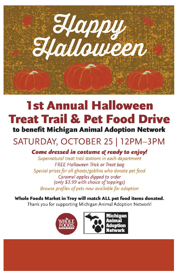Treat trail Halloween Event 10-25